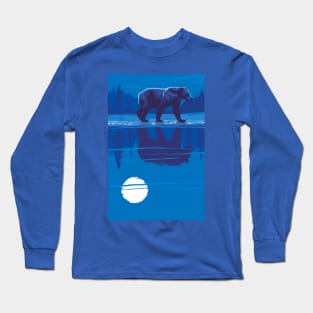 Bear And The Night Long Sleeve T-Shirt